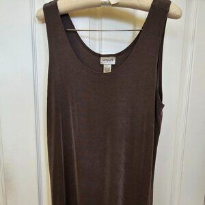 Chico Tank Top Size 3 (XL) Brown